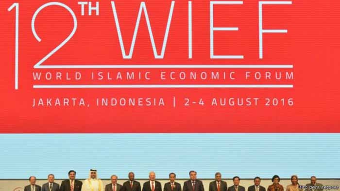 การประชุมสุดยอดโลกเศษฐกิจอิสลามที่มีถึงวันศุกร์นี้ ที่มีผู้นำประเทศต่างๆ เข้าร่วมประชุม ภาพ BIRO PERS SETPRES