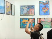 ‘จิตรกรน้อย’สะบัดพู่กัน วาดความเป็นไทย