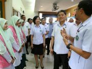 ปลัดสธ. เข้าเยี่ยมโรงพยาบาลยี่งอ เฉลิมพระเกียรติ 80 พรรษา