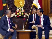 ประธานาธิบดีอินโดนีเซีย เยือนบังคลาเทศ พร้อมทั้งหารือปัญหาโรฮิงญา