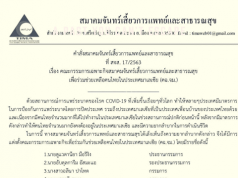 รายงาน คกก.(เฉพาะกิจ)สมาคมจันทร์เสี้ยวเกาะติดปัญหาไวรัสโควิด-19 ต่อกรณีแรงงานไทยในมาเลย์ พร้อมข้อเสนอทุกภาคส่วน